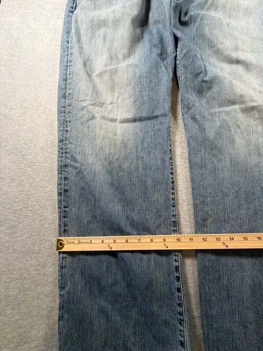 Lucky Brand 181 Relaxed Straight Men's Blue Jeans Size 40x32